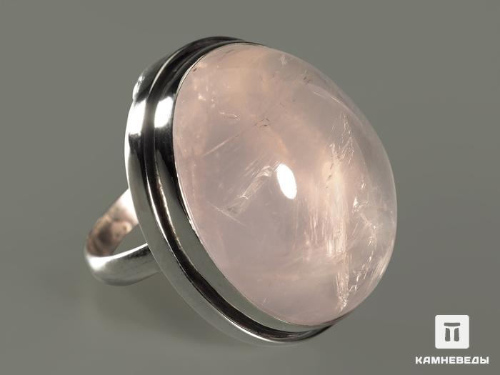 Кольцо с розовым кварцем, 7308, фото 2