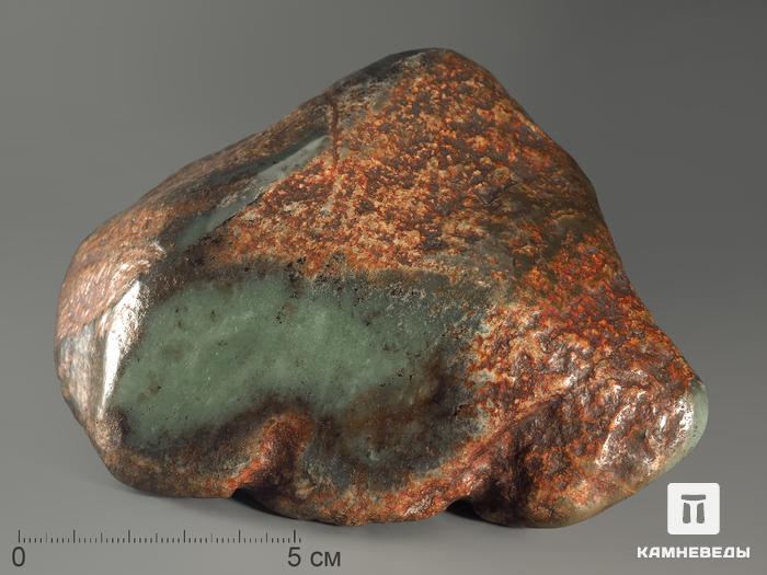 Нефрит, природная галька 17,5х11,5х8,2 см, 7197, фото 1