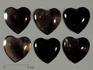Сердце из дымчатого кварца (раухтопаза), 3х3х1,3 см, 7456, фото 1