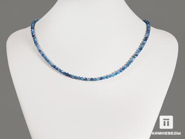 Кианит. Бусы из кианита, огранка