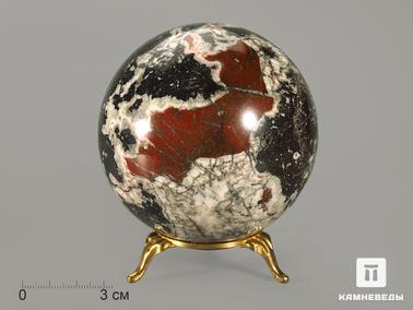 Ензорит. Шар из ензорита, 83 мм