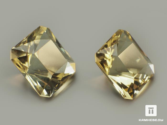 Цитрин, огранка 8х8х6 мм (2 ct), 5434, фото 3