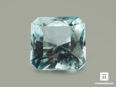 Топаз. Топаз голубой, огранка 6х6х4 мм (1,15 ct)