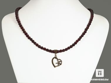 Альмандин, Гранат. Бусы из альмандина (граната)