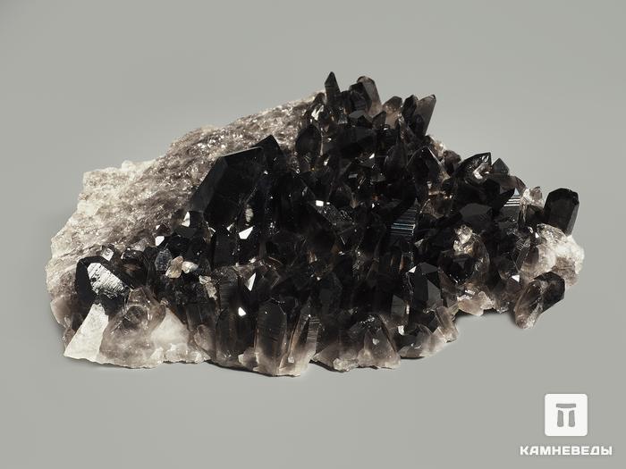 Раухтопаз (дымчатый кварц), друза 13х13х3,7 см, 7542, фото 5