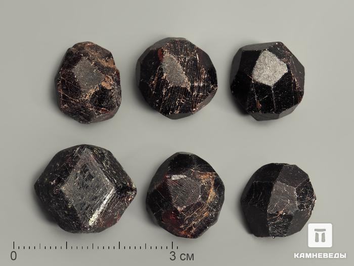 Альмандин (гранат), кристалл 2х1,5 см, 7576, фото 1