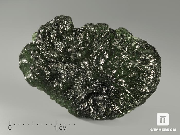 Молдавит, тектит 3,1х2,2х1 см, 7772, фото 1