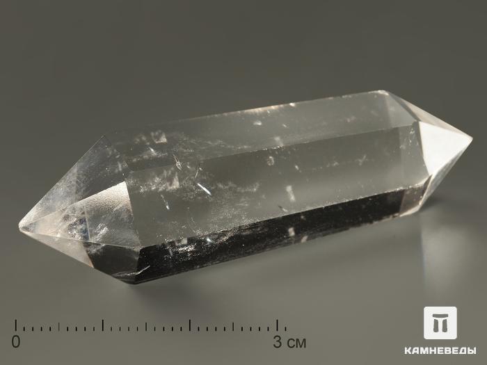Горный хрусталь (кварц) в форме двухголового кристалла, 4,5-6 см (15-25 г), 2925, фото 2