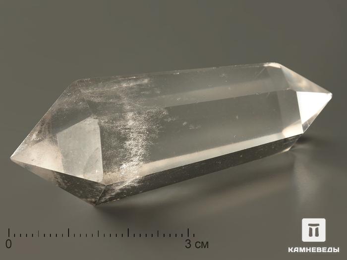 Горный хрусталь (кварц) в форме двухголового кристалла, 4,5-6 см (15-25 г), 2925, фото 3