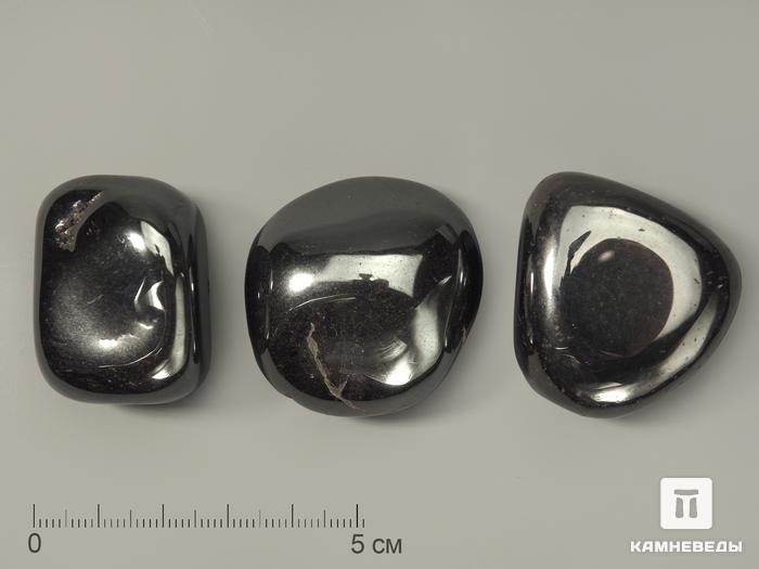 Гематит, крупная галтовка 3,5-4 см (80-90 г), 7847, фото 1