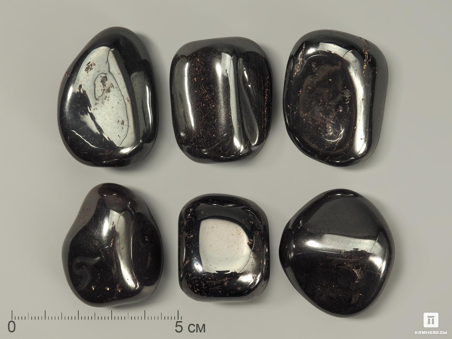 Гематит, крупная галтовка 3,5-4 см (70-80 г), 7846, фото 1