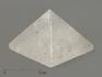 Пирамида из горного хрусталя (кварца), 4х4х2,8 см, 20-24/3, фото 1