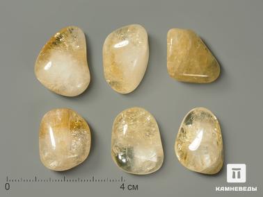 Цитрин. Цитрин (аметист облагороженный), галтовка 2-2,5 см