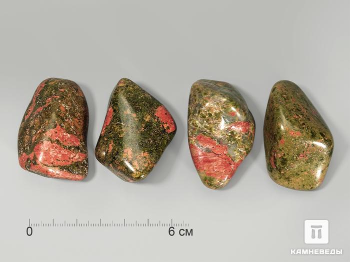 Унакит, крупная галтовка 4-5 см (50-55 г), 8024, фото 1