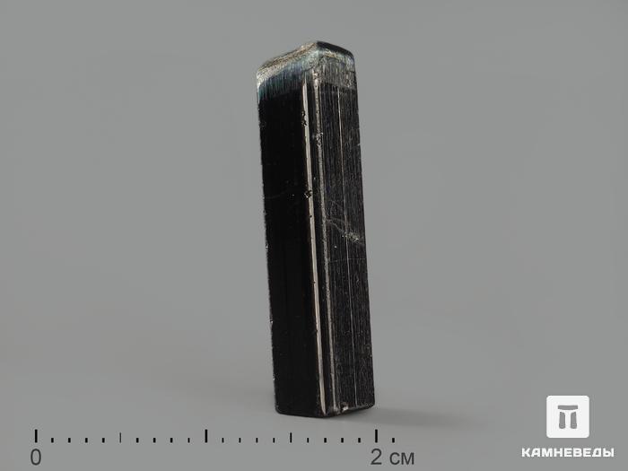 Турмалин (индиголит), кристалл 2,1х0,6х0,5 см, 7973, фото 1