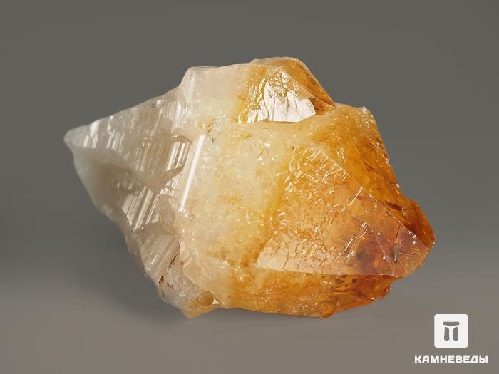 Цитрин (облагороженный аметист), кристалл 2,5-4,5 см (10-20 г), 7984, фото 2