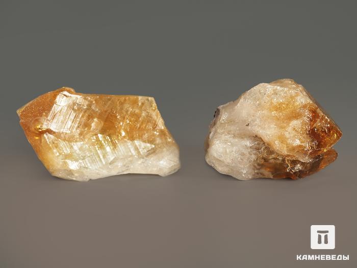 Цитрин (облагороженный аметист), кристалл 2,5-4,5 см (10-20 г), 7984, фото 3