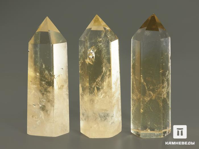 Цитрин в форме кристалла, 4,5-6 см (20-25 г), 7825, фото 2