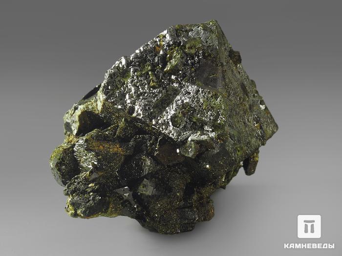 Эпидот, сросток кристаллов 7,5х6,5х6 см, 6140, фото 2