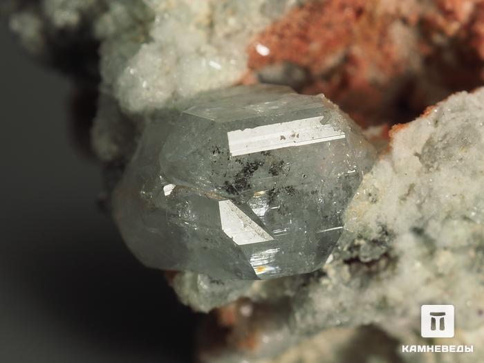 Топаз, кристаллы в породе 6,1х4,6х3,1 см, 6329, фото 2