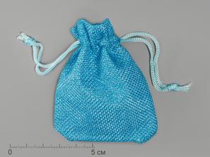 Мешочек голубой «льняной», 9х7 см
