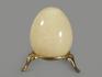 Яйцо из светлого мраморного оникса, 6 см, 8286, фото 2