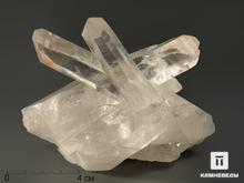 Горный хрусталь (кварц), сросток кристаллов 13,5х12,4х7,1 см