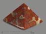 Пирамида из красной яшмы, 5х5х3,2 см, 20-31, фото 7