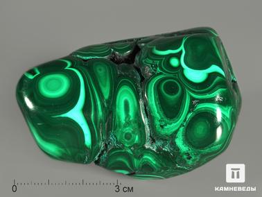 Малахит. Малахит, полировка 6,7х5х3,6 см