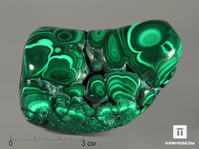 Малахит, полировка 6,7х5х3,6 см, 12-6/10, фото 2