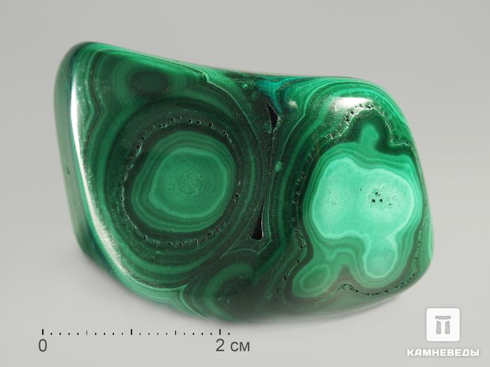 Малахит, полировка 3,5-5,5 см, 12-6/7, фото 1