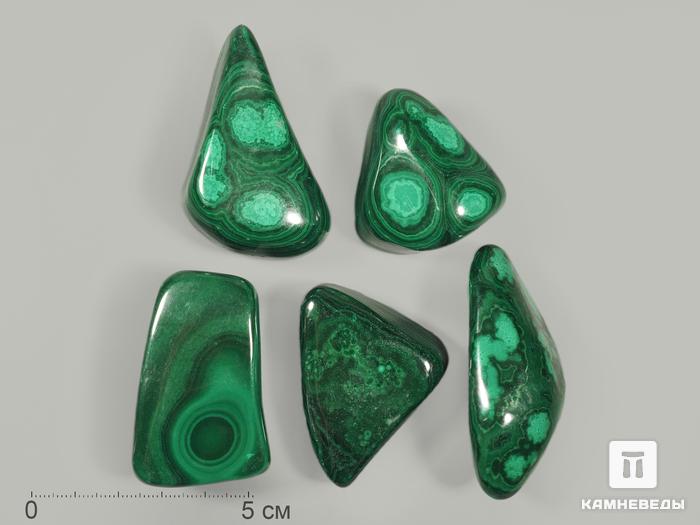 Малахит, полировка 3,5-5,5 см, 12-6/7, фото 2