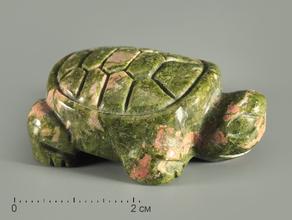 Черепаха из унакита, 4х2,8х1,6 см