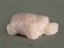 Черепаха из розового кварца, 4х2,9х1,6 см, 8382, фото 1