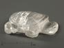 Черепаха из горного хрусталя (кварца), 4х2,8х1,5 см, 8383, фото 1