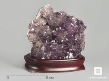 Аметист, друза на подставке 16х15,5х9,2 см