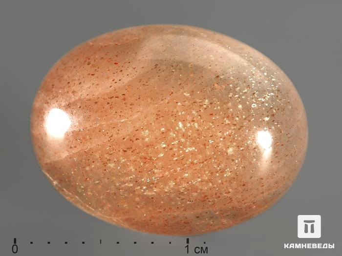 Солнечный камень (гелиолит), кабошон 16х12 мм, 8220, фото 1