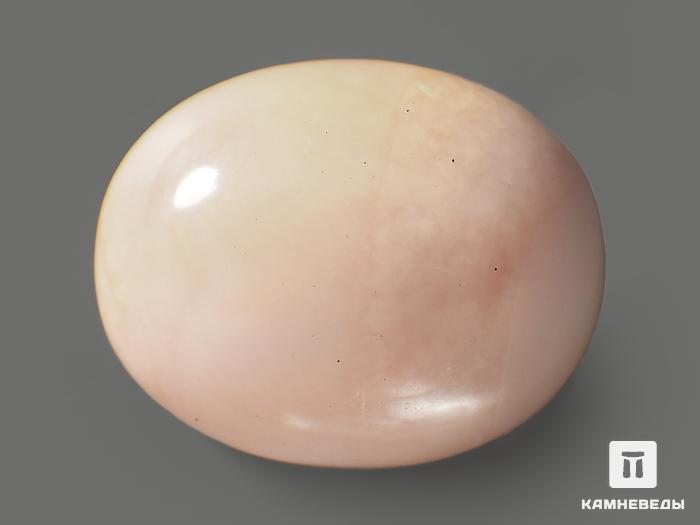 Опал розовый, кабошон 10х8 мм, 8231, фото 1
