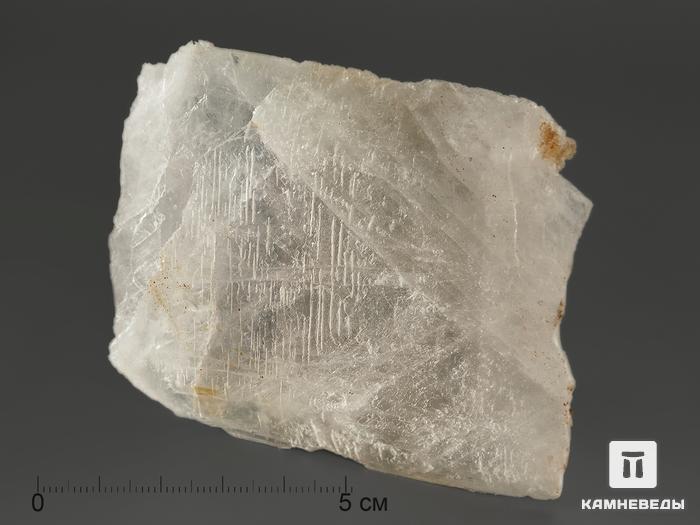 Целестин, кристалл 7,7х6х1,3 см, 7119, фото 2