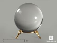 Шар из прозрачного горного хрусталя (кварца), 70 мм