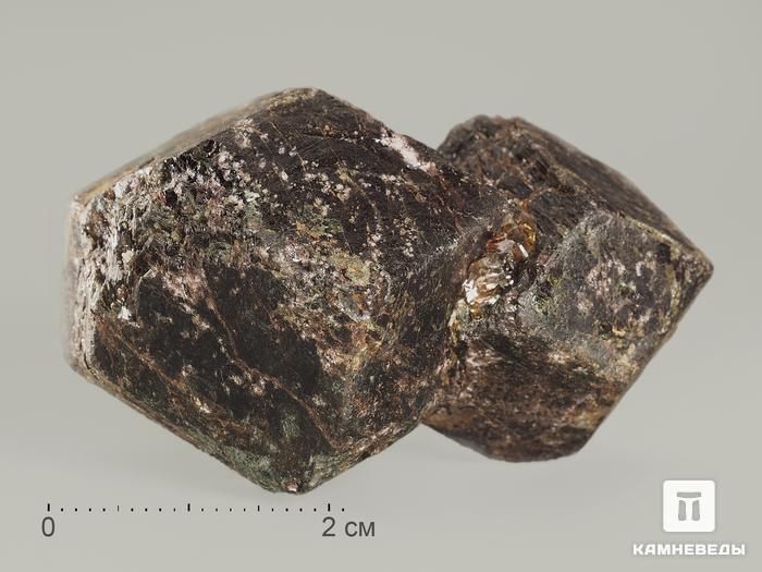 Гранат (альмандин), сросток кристаллов 4х3х3 см, 10-158/39, фото 1