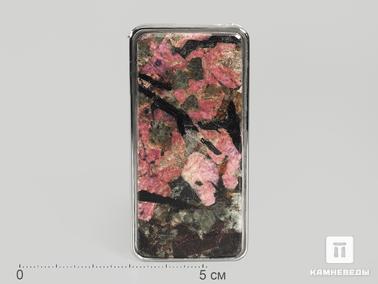 Эвдиалит. Газовая зажигалка с эвдиалитом, 6,5х3,3х1,3 см