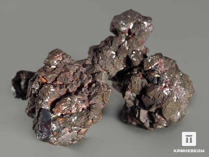 Медь самородная с кристаллом куприта, 4,2х3,3х2,4 см, 8702, фото 2