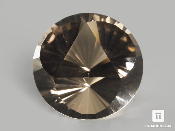 Комплект огранки дымчатого кварца (раухтопаза) из 3 камней (31,65 ct), 8701, фото 2