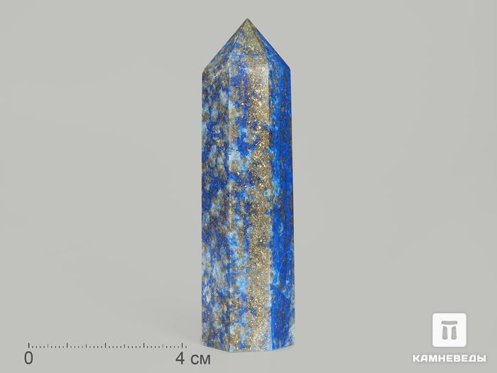 Лазурит в форме кристалла, 8,5-9,5 см, 8758, фото 1