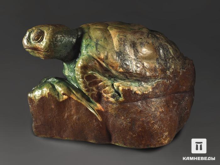 Черепаха из нефрита, 55х35х32,5 см, 8807, фото 2