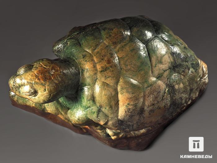 Черепаха из нефрита, 55х35х32,5 см, 8807, фото 7