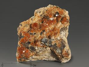 Спессартин (гранат), кристаллы на граните 7,3х6,4х2,8 см