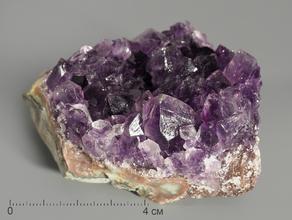 Аметист тёмный, друза 8-9 см (200-220 г)