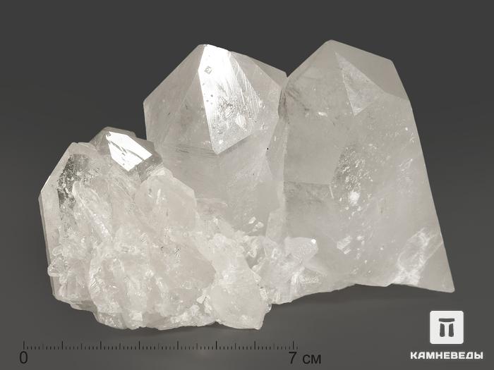 Горный хрусталь (кварц), сросток кристаллов 17х10,7х7 см, 10-89/35, фото 3